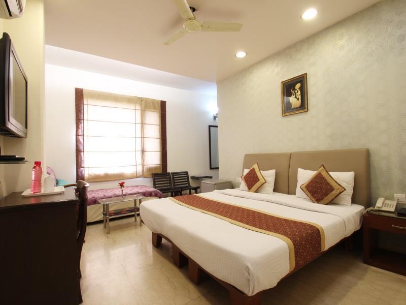 เดอะ เฮอร์มิเทจ โฮเต็ล Bed & Breakfast นิวเดลี ภายนอก รูปภาพ